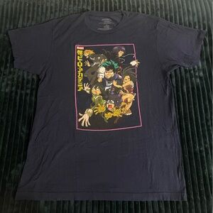 My Hero Academia Anime Shirt Size L 42/44